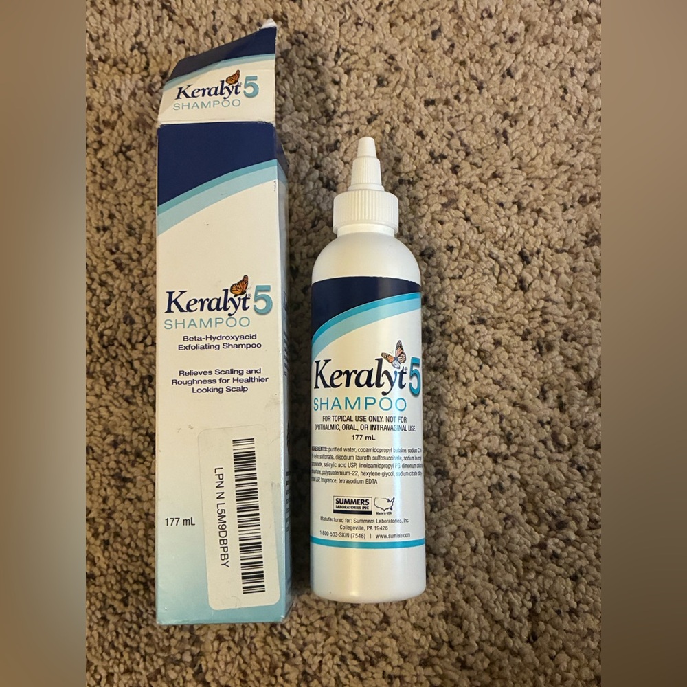 Keralyt 5 Shampoo 5% Salicylic Acid 177mL Scalp Psoriasis Treatment NEW